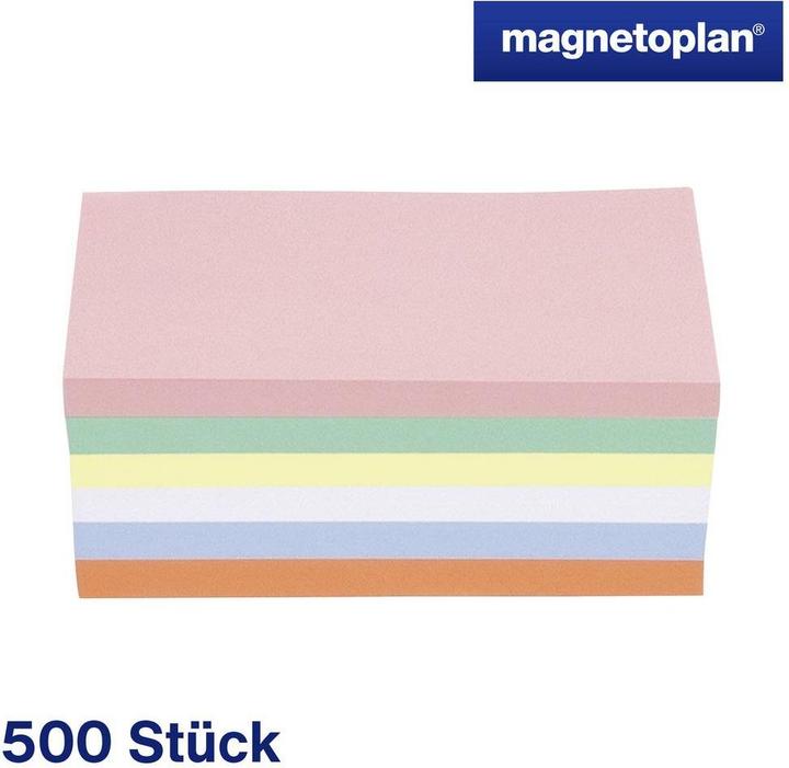 Actual product image Magnetoplan Moderation cards