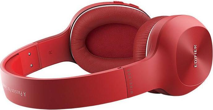 Actual product image Edifier wireless headphones W800BT Plus, aptX (raudonas) (ANC, 55 h, Wireless)