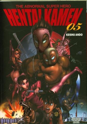 Actual product image Hentai kamen : le super héros anormal. Tome 5 (French, Ando Keishu, 2023)