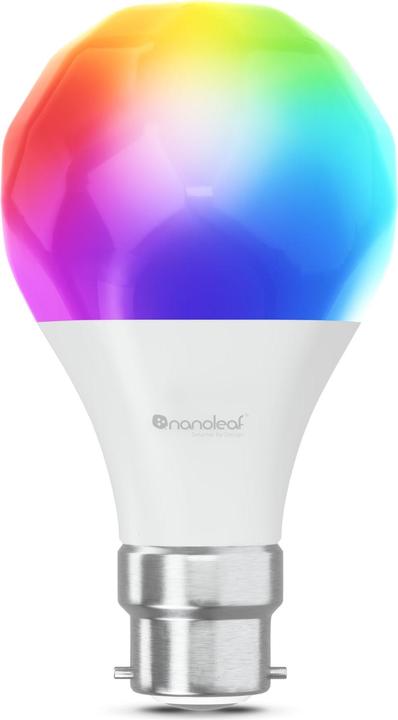 Image du produit Nanoleaf Essentials Smart A60 Bulb B22 Matter 9W 806Lm RGBCW 2700-6500K (B22, 806 lm, 1x)
