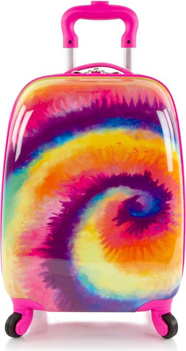 Produktbild Heys Fashion Spinner -lasten matkalaukku, solmuv??rj??tty pinkki (25 l)