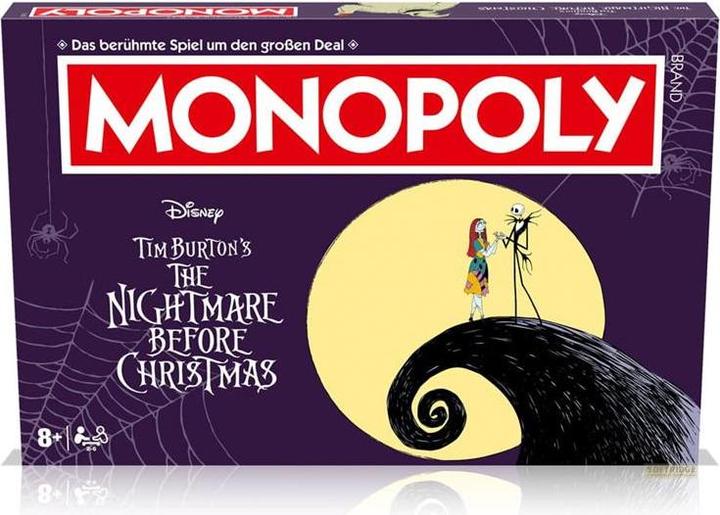 Actual product image Winning Moves Monopoly Brettspiel Nightmare Before Christmas *Deutsche Version* (German)