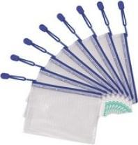 Actual product image Tarifold ZIPPER zip pocket, DIN A6, PVC, blue (A6)