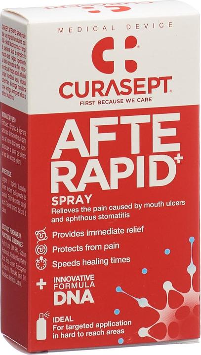 Produktbild Curasept AFTE RAPID DNA Spray 15 ml (1 x, 15 ml, 61 g)