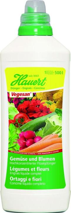 Image du produit Hauert Géraniums et fleurs végétaliennes (1.26 kg, 1 l)