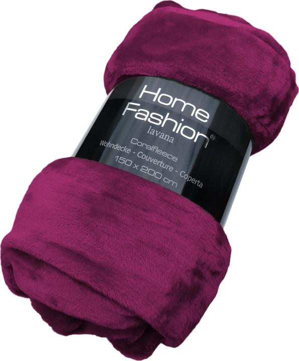 Immagine prodotto Home Fashion Fleecedecke uni (150 x 200 cm)