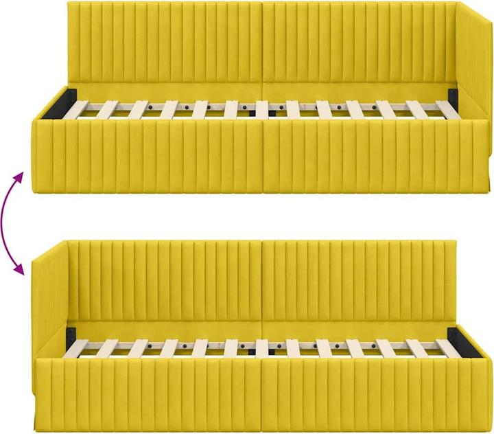 Image du produit vidaXL Samtbettgestell