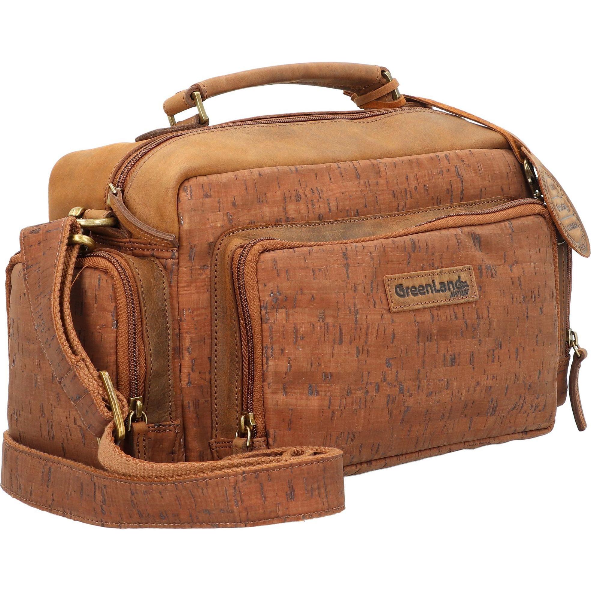 Thumbnail - Greenland Nature, Handtasche, Handtasche Leder 30 cm, Braun
