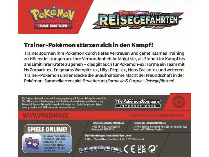 Produktbild Pokémon Journey Together (Deutsch, Booster Display)