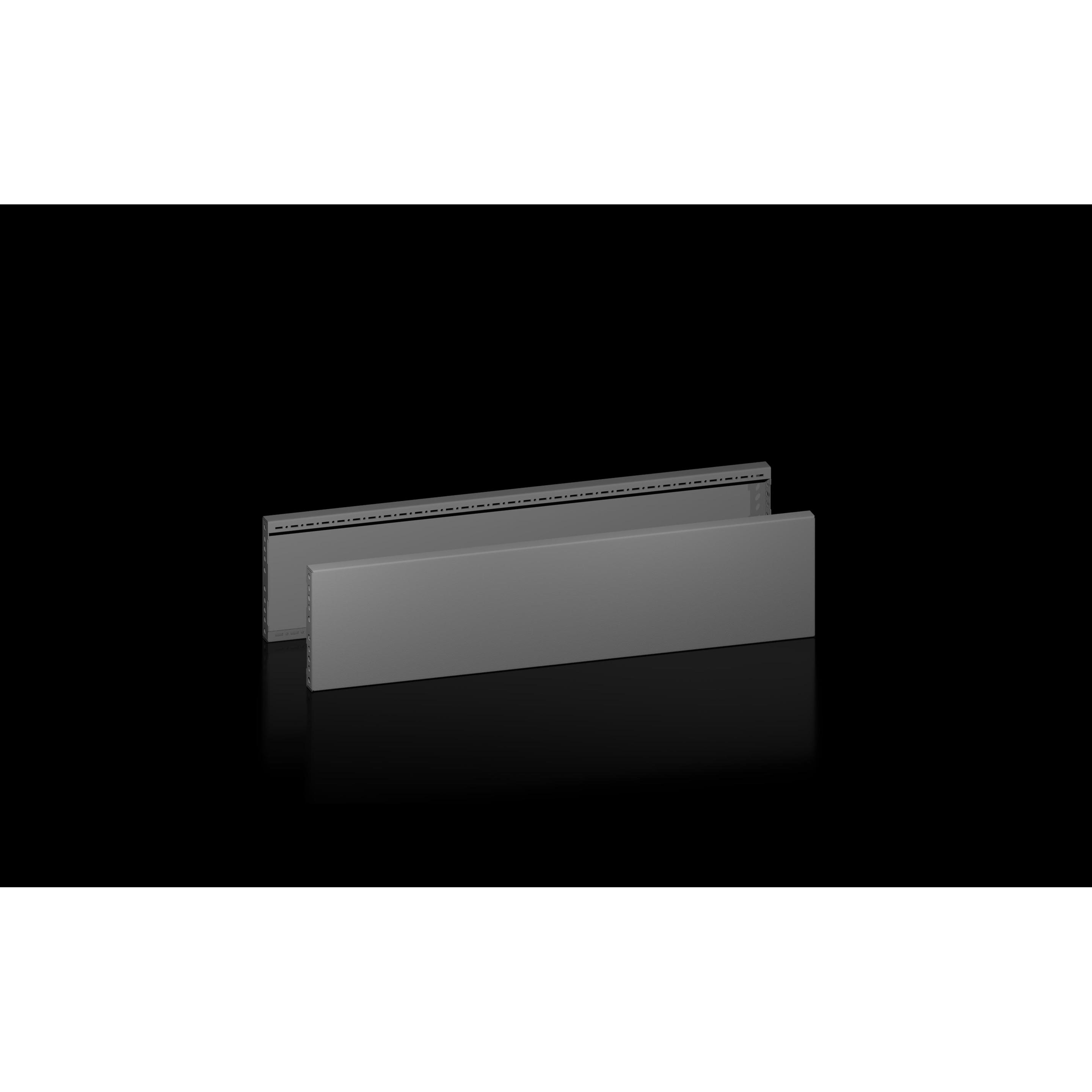 Thumbnail - Rittal RITT Sockelblende, Serverschrank Zubehör, Schwarz