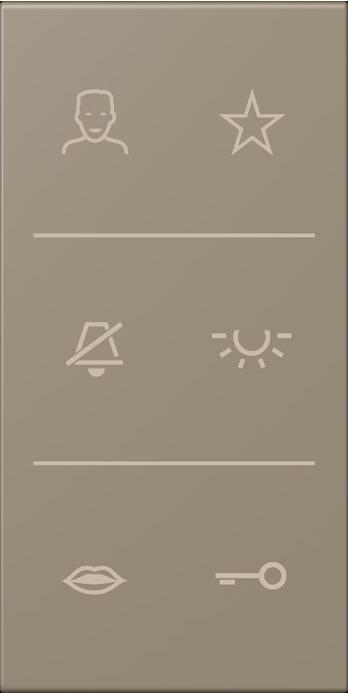 Produktbild JUNG Design-Cover Video 3fach