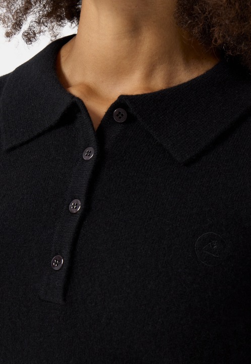 Actual product image Cash-Mere Kaschmir Poloshirt Langarm (S)