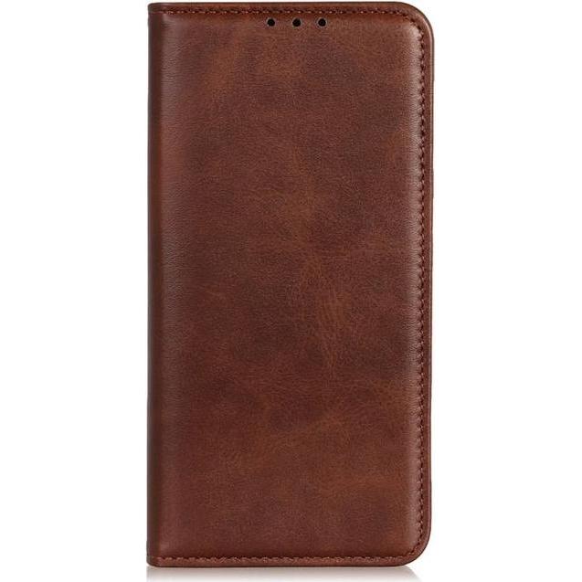 MU Classic Classic V Leder Bookcover Series (Honor 50), Smartphone Hülle, Braun