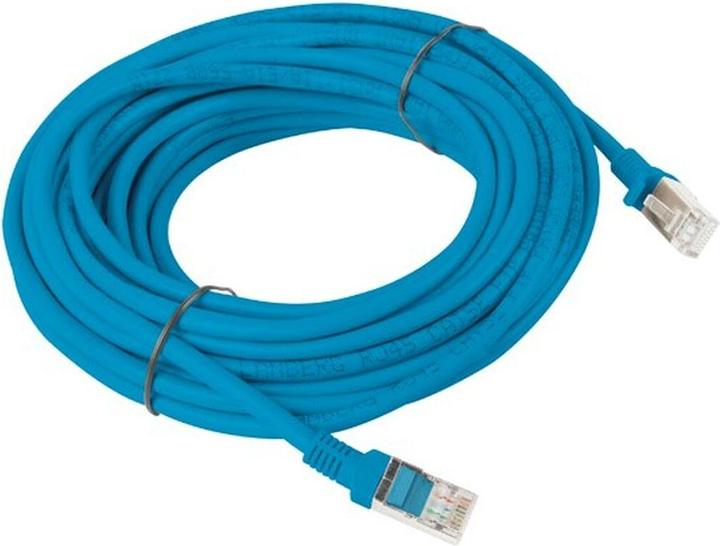Actual product image Lanberg *patchcord cat.5e 10.0M UTP blue (U/UTP, CAT5e, 10 m)