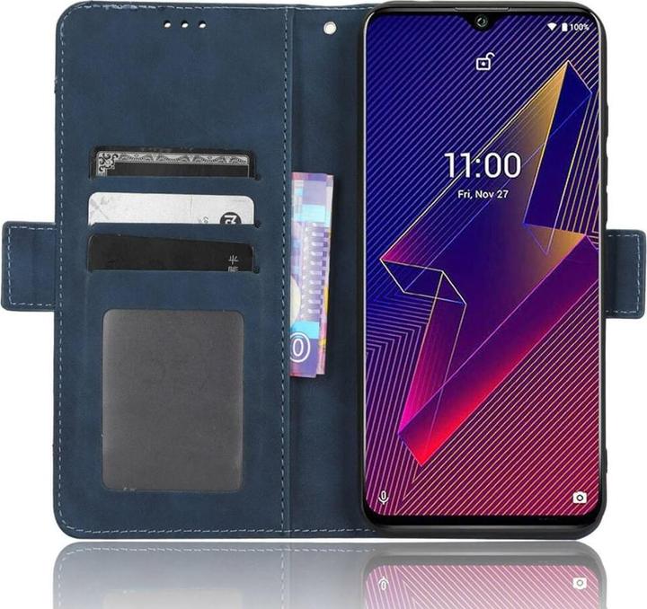 Actual product image Cover-Discount Wiko Power U20 - Case with many card slots (Wiko Power U20)