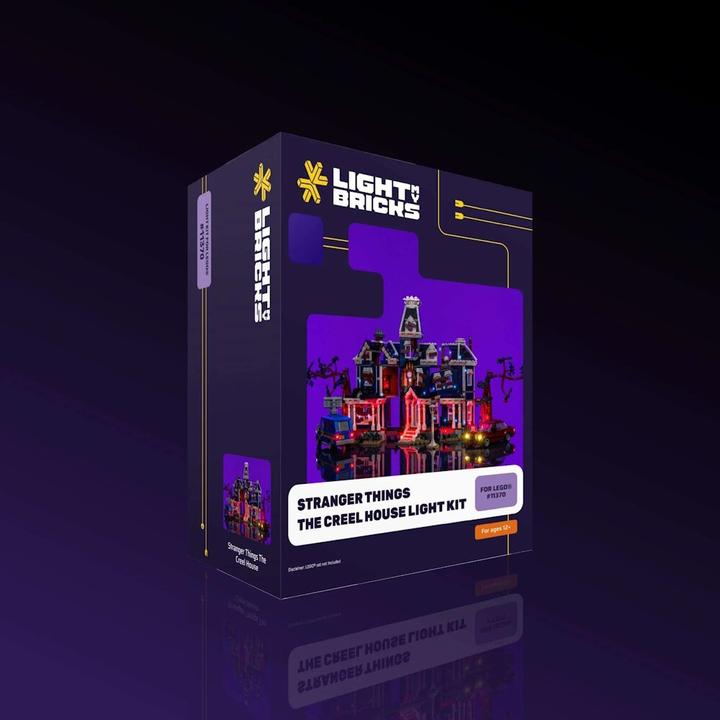 Light my bricks LMB 2.0 LEGO® 11370# Stranger Things - The Creel House Light Kit