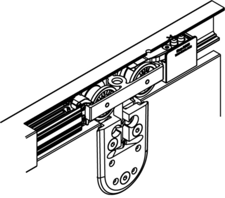Produktbild HAWA Dämpfeinzug SoftMove 80