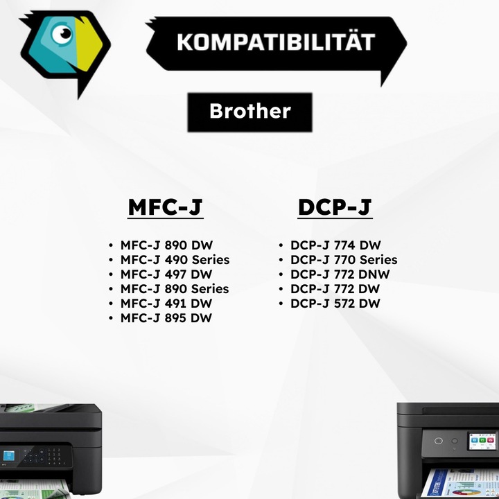 Produktbild Inkadoo Druckerpatronen multipack kompatibel zu Brother LC-3213 VAL enthält 4 x Tintenpatrone (M, C, Y, BK)