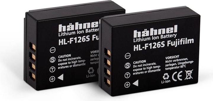 Hähnel HL-F126S, 2er Kamera-Akku ersetzt Original-Akku NP-W126 7.2 V 1130 mAh (Kamera Akku)