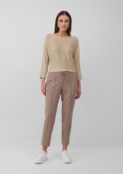 Immagine prodotto s.Oliver Hose Jogpants aus elastischem Interlockjersey (46)