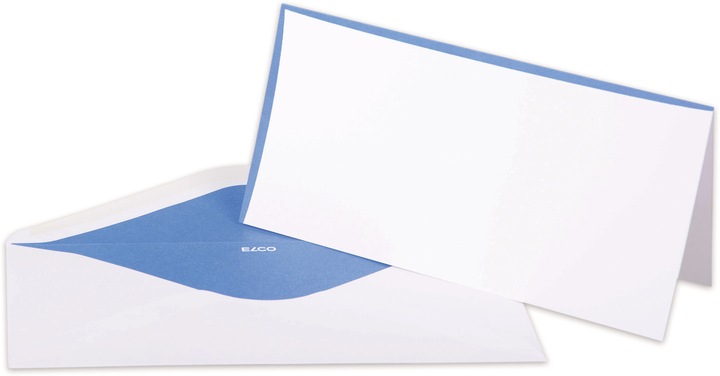 Produktbild Elco Doppelkarten mit Briefumschläge Prestige (C5, A5, 5 x)