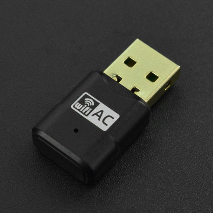 Image du produit DFRobot Carte réseau WiFi USB double bande 2.4GHz + 5.8GHz (USB 2.0)