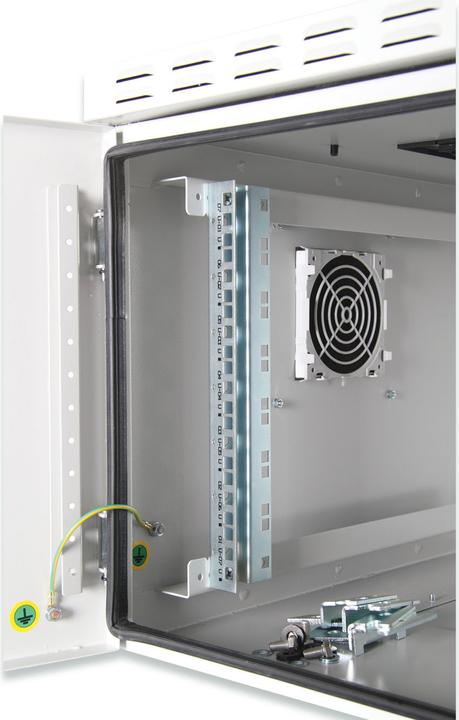Produktbild Digitus Wandgehäuse IP55 - zur Anwendung im Aussenbereich - 600x450 mm (BxT) (16 HE, 19 Zoll Rack)