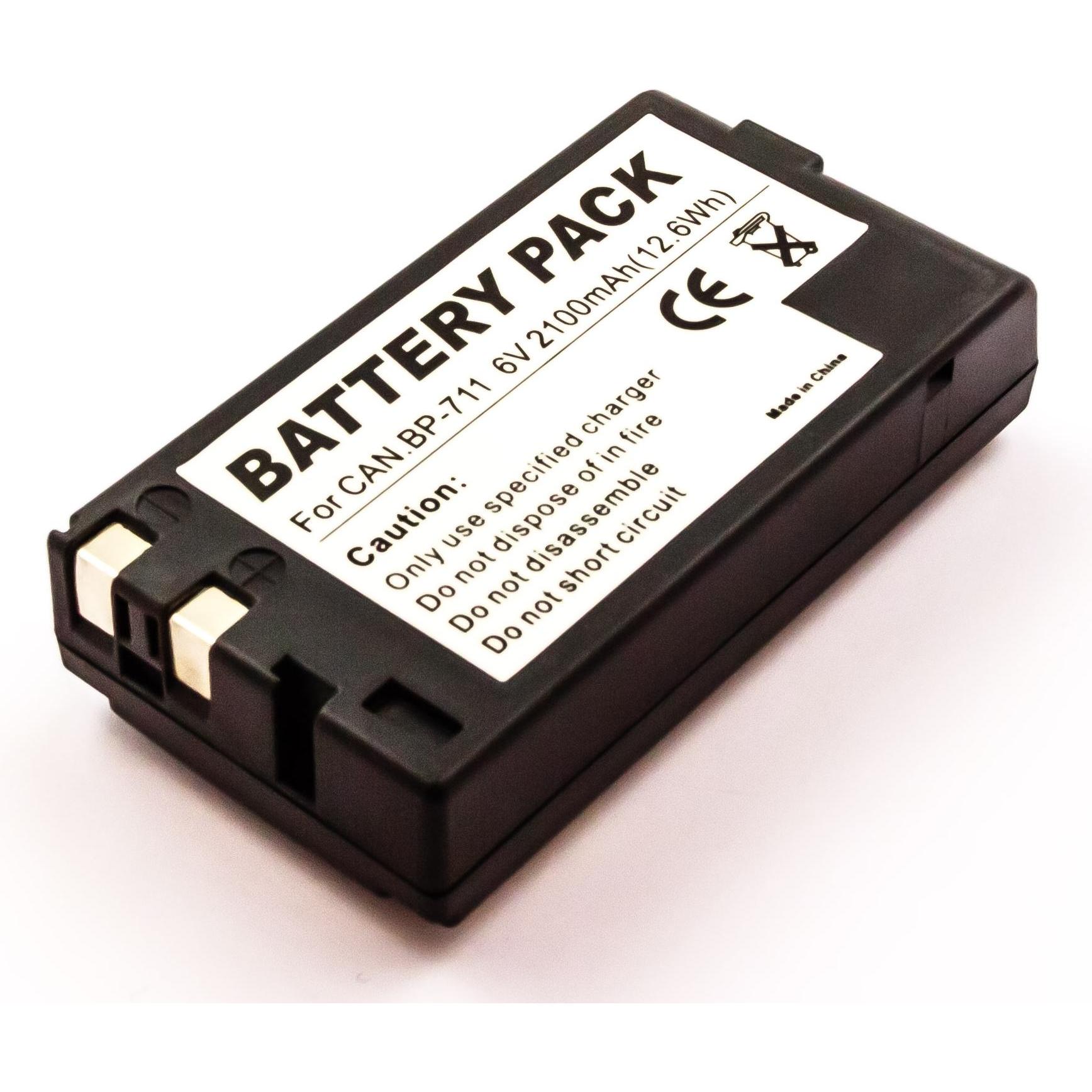 AGI 15193 Nickel Metall-Hydrid 2000mAh 6V Wiederaufladbare Batterie (Akku), Kamera Stromversorgung, Schwarz