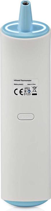 Image du produit Nedis Thermomètre infrarouge SmartLife | Indicateur LED | Oreille / Front | Blanc (Auriculaire, Front)