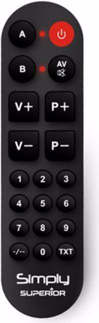 Produktbild Superior Simply Numeric (Universal Fernbedienung, Infrarot)