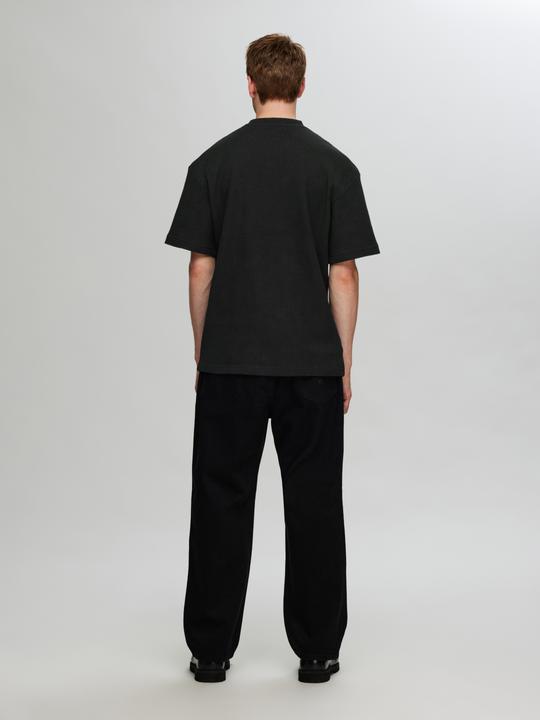 Produktbild Selected Relaxed Fit Waffelmuster T-Shirt (L)