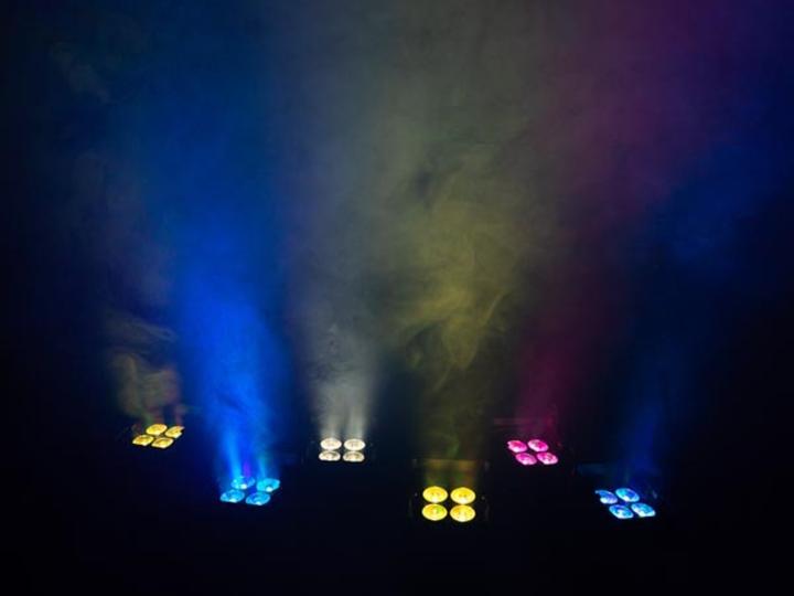 Produktbild HQ Power Flightcase Mit 6 Akkubetriebenen Led-Bodenscheinwerfern Hqlp10031 (12 W)