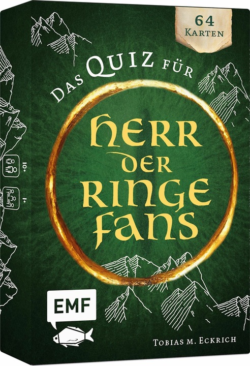 Immagine prodotto Gioco di carte: il quiz non ufficiale per i fan del Signore degli Anelli (Tedesco)