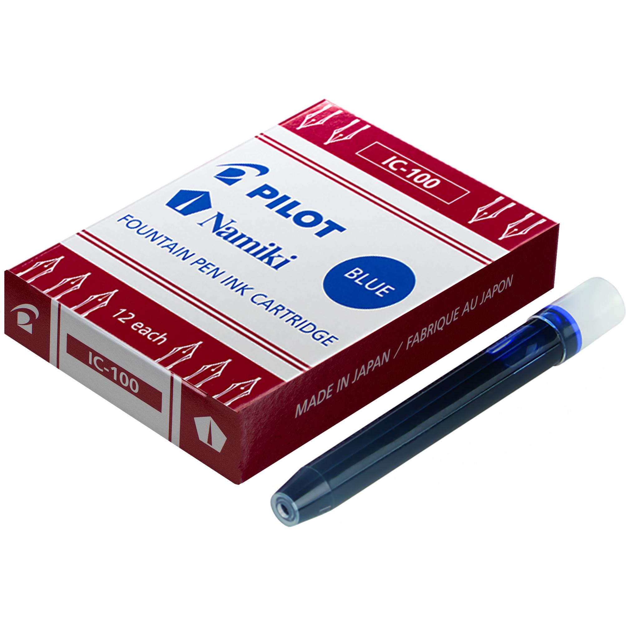 Pilot, Ersatzpatrone, Namiki Tintenpatronen (Füllertinte, Blau)