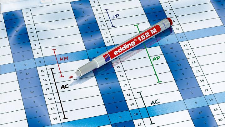 Produktbild Edding 152 M Set (4x)