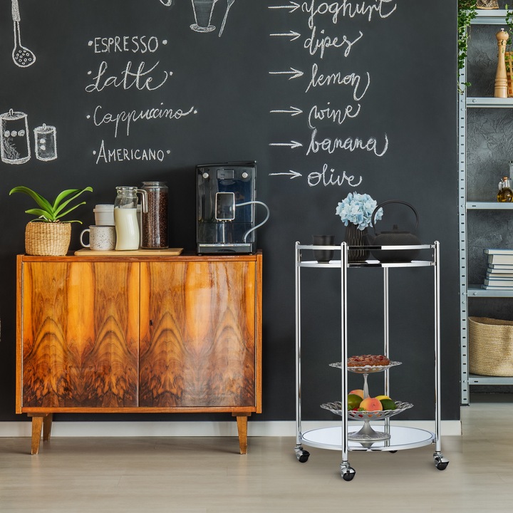 Actual product image Relaxdays Serving trolley