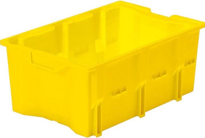 Actual product image LA-KA-PE Rotating stacking container PP grey L480xW312xH200mm