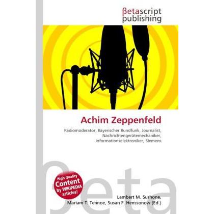 Achim Zeppenfeld, Fachbücher