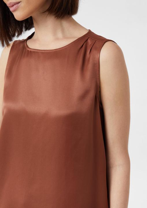 Immagine prodotto Comma Bluse Ärmellose Bluse aus Viskosesatin (38)