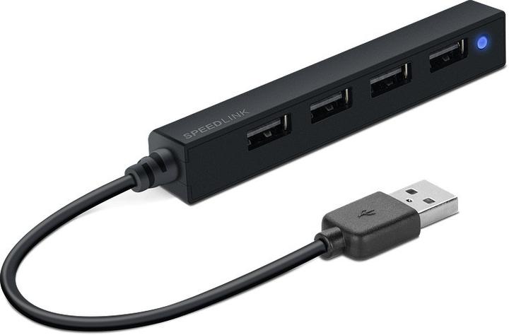 Speedlink Snappy Slim (USB-A, 4 ports)