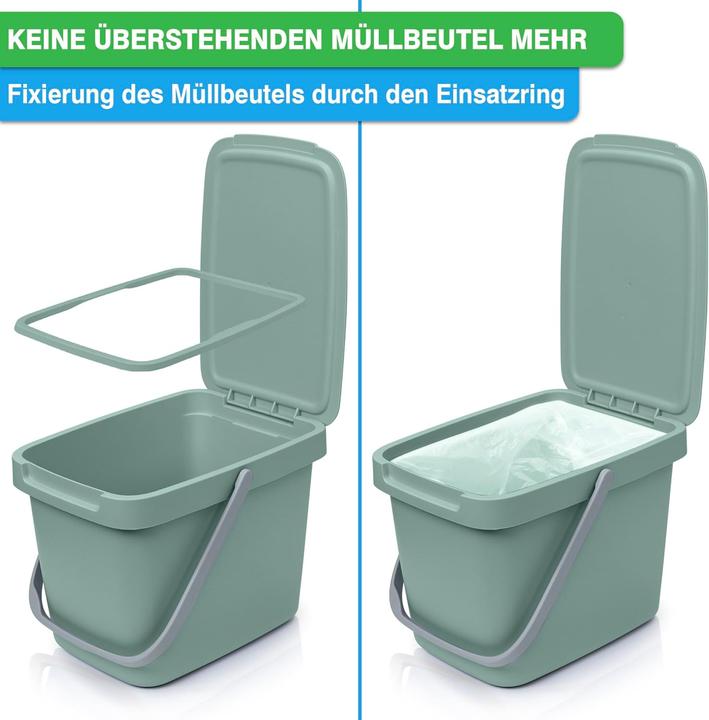 Produktbild YourCasa 2er-Set Bioabfallbehälter (6 l)