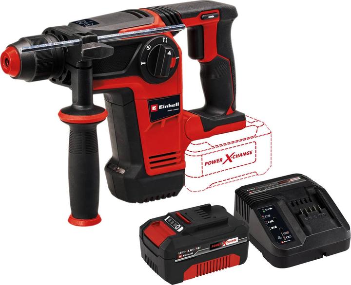 Produktbild Einhell Akku-Bohrhammer TP-HD 18/26 LI BL Kit (1x 4,0 Ah) (Batteriebetrieb)