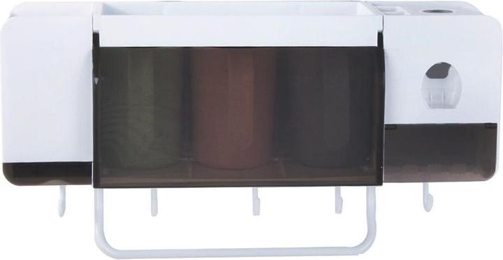 Actual product image JTI Bathroom storage with three plastic cups