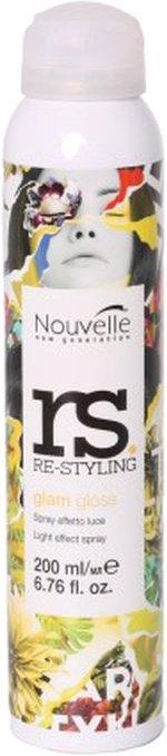 Actual product image Nouvelle RS Glam Gloss spray with antistatic effect (200 ml)