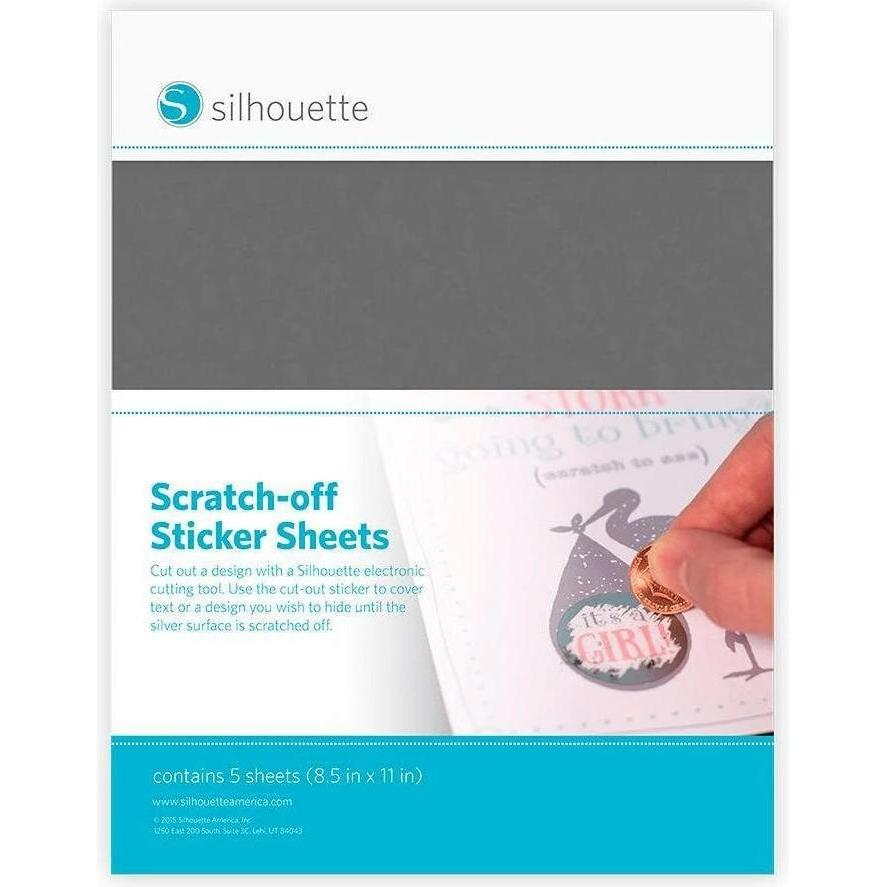 Silhouette Aufkratz Papiersticker