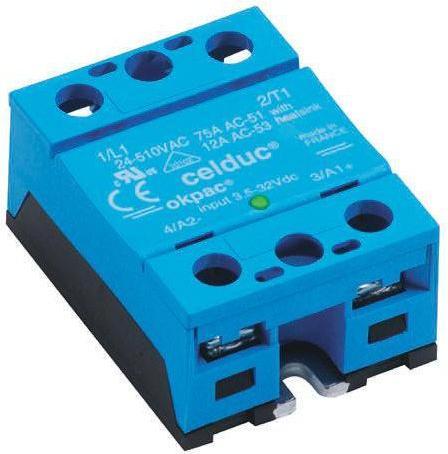 Actual product image Celduc SO8 Series Solid State Relay, 150 A Load, Panel Mount, 510 V rms Load, 32 V Control