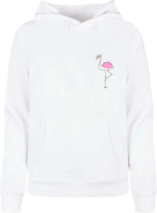 Merchcode Ladies Flamingo Basic Hoody - 116465