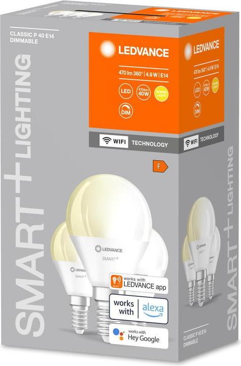Produktbild Ledvance Smart+ Mini (E14, 470 lm, 3 x)