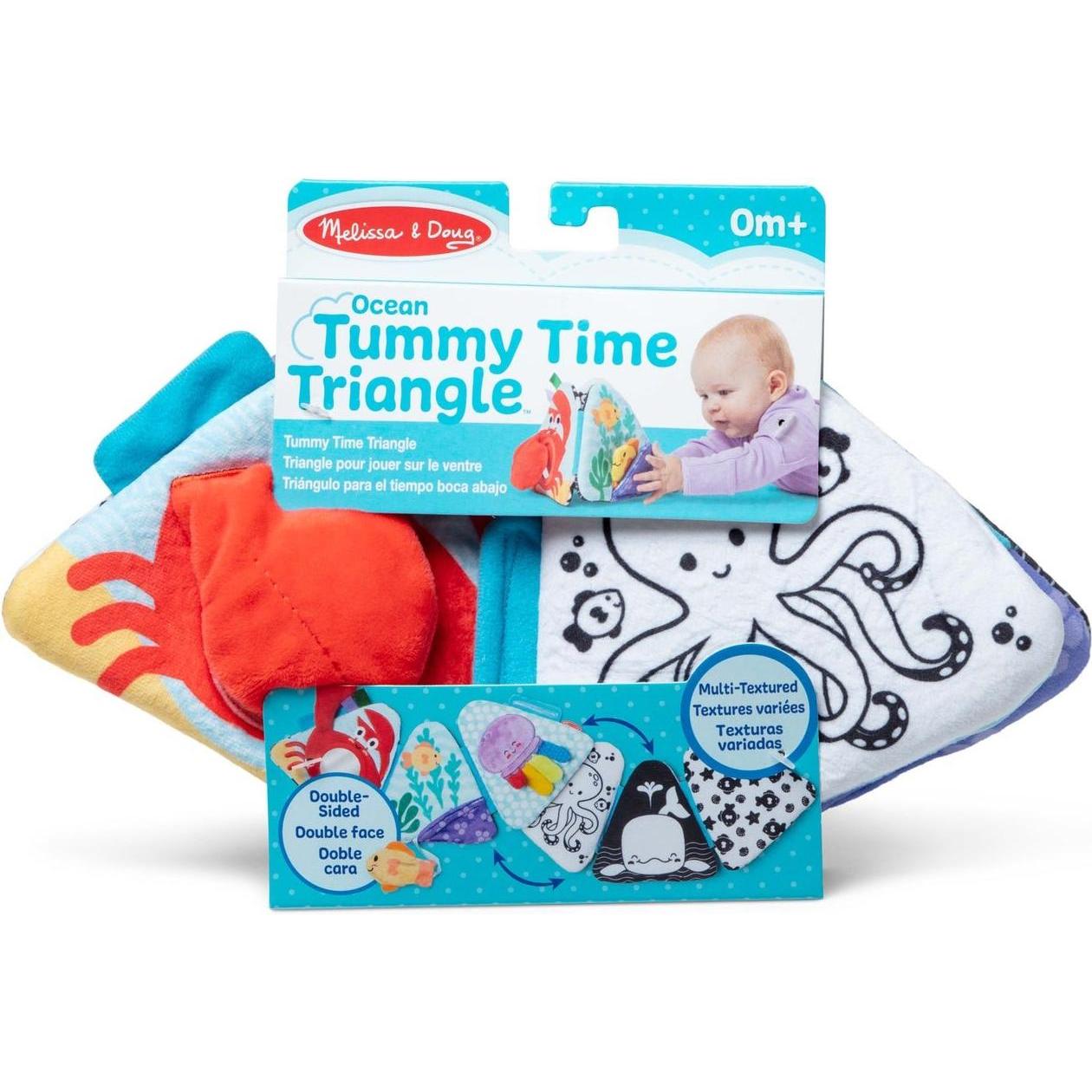 Melissa & Doug, Krabbeldecke + Spielbogen, Ocean Tummy Time Triangle (50744)