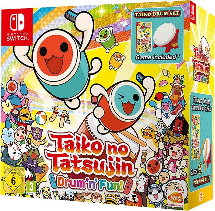 Image du produit Bandai Namco Taiko no Tatsujin : Drum'n Fun - Edition collector (Switch, Switch Lite, Switch OLED, Multilingue)